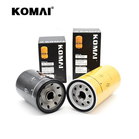 komatsu oil filters